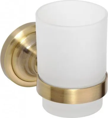 Obrázek produktu pro Držák kartáčků Bemeta RETRO bronz sklo