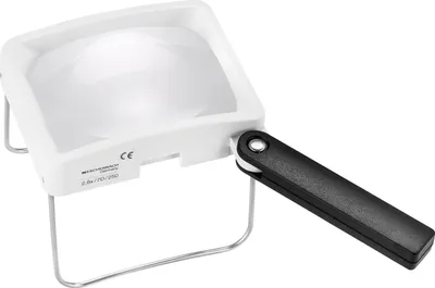 Image de Eschenbach Loupe Combi-Plus 100x75 2,8 compartiments