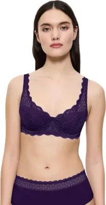Immagine prodotto di Reggiseno a coppe Triumph Amourette WHP con ferretto, modello balconette, in morbido pizzo elastico, comodo da indossare