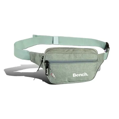 Immagine prodotto di Bench sportivo cintura borsa verde chiaro bum borsa unisex poliestere 23x13x6 hip borsa D2OTI300L