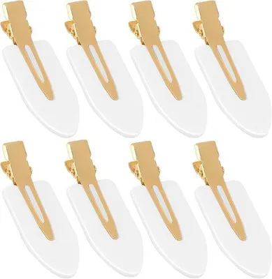 Produktbild von Haarclips Set 8 Stück - Weiß