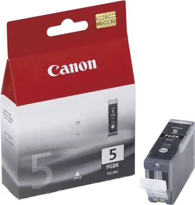 Immagine prodotto di Canon PGI-5BK - 26 ml - nero pigmentato - originale - contenitore d'inchiostro - per PIXMA iP3500, iP4500, iP5300, MP510, MP520, MP600, MP610, MP810, MP960, MP970, MX700