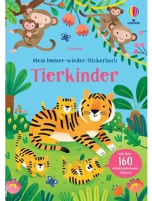 Image de Mein Immer-wieder-Stickerbuch: Tierkinder
