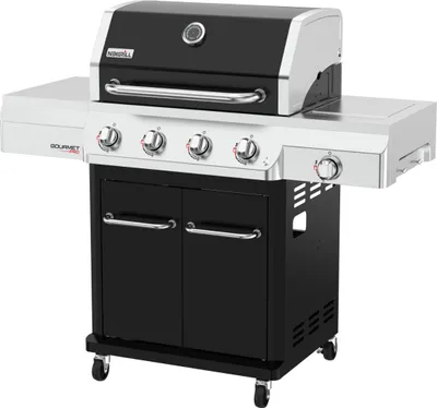 Produktbild von Nexgrill Gasgrill "Gourmet Pro" mit Seitenkochfeld silber / schwarz 4+1 Brenner