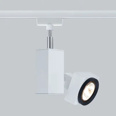 Produktbild von Paulmann Schienensystem URail Spot Gurnemanz Weiß 50W GU5,3 728lm warmweiß 2900K schwenkbar