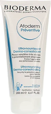Zdjęcie produktu dla Bioderma Atoderm Prventive Krem odywczo-ochronny 200 ml