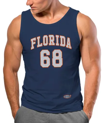 Produktbild von Herren Tank-Top Print Florida 86 Trikot College Style Basketball Sport Muskelshirt Neverless® navy S