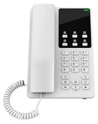 Produktbild von Grandstream GHP620 - IP-Telefon - Weiß - Kabelgebundenes Mobilteil - 2 Zeilen - LCD - Gigabit Ethernet