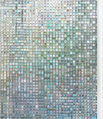 Produktbild von Sichtschutzfolie Milchglas 50x200 cm, Bruchsicher & Wasserdicht, Elektrostatisch, Für Büro & Badezimmer, Fensterfolie