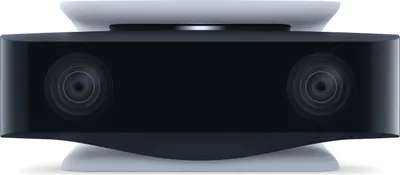 A front view of a Sony HD Camera for Playstation 5, placed on a white background.