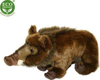 Produktbild von Rappa Plüsch Wildschwein 37 cm umweltfreundliches Kuscheltier Spielzeug