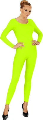 Productafbeelding van Langer Body, neon groen, maat: M-L