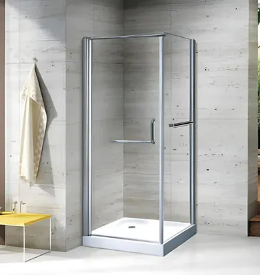 Obrázek produktu pro Komfortní sprcha Sprchový kout Sprchové dveře Sprchový kout Skleněný sprchový kout 100x100 cm