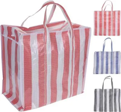 Produktbild von Jumbo-Tasche 55x55x30cm Buntfarben