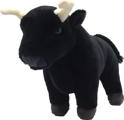 Produktbild von Wild Republic Spanischer Stier - Plusch - schwarz - 20 cm - Kampfstier