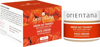 Produktbild von Orientana Ashwagandha Face Cream Indian Ginseng Natural Vegan Anti-Aging Moisturizer for Mature Sensitive Skin 40g