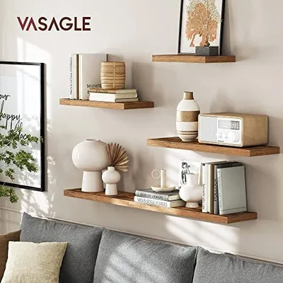 Zdjęcie produktu dla Półka ścienna wisząca rustykalna 40 cm