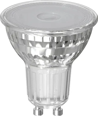A studio shot of an LED light bulb.