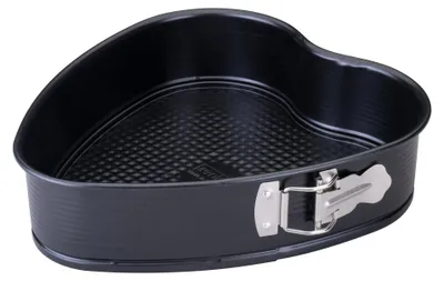 Produktbild von Zenker Herzspringform Perfect Black 27x25x7 cm, Antihaftbeschichtung, Ideal für Valentins- und Muttertag