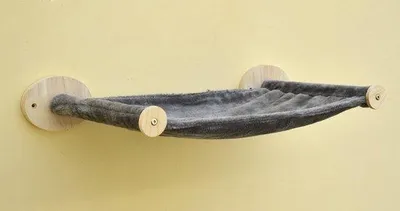 Produktbild von Famanu Katzenhängematte für die Wand - Grau