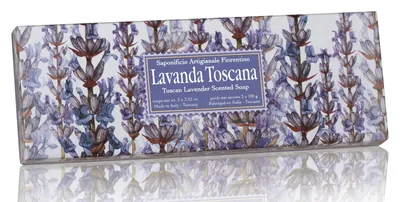 Produktbild von Saponificio Artigianale Fiorentino Lavendel Seife 3x 100 g