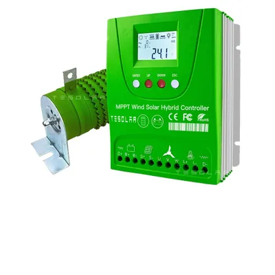 Obrázok produktu pre MPPT regulátor, výkon 2400 W, pripojenie Bluetooth, BIELA, 12V