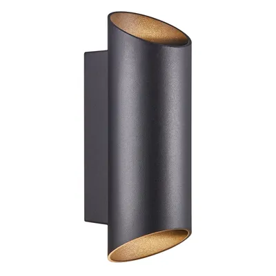 Imagen del producto de Lámpara de pared exterior redonda Nordlux Nico, de dos luces