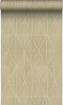 Obrázek produktu pro Origin Wallcoverings tapeta origami vzor béžová 53 cm x 10,05 m