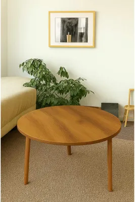 Produktbild von Skye Decor, Hochwertiger Nesting Tisch (3 Teile) - Sapphire Oak, 100% Melamin | 12345