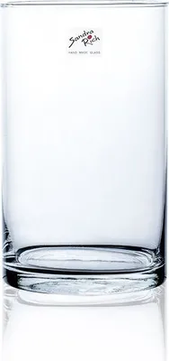 Produktbild von 6er Set Glasvasen, Dekogläser CYLI H 20cm D. 12cm zylindrisch Sandra Rich