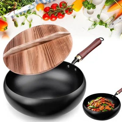 Obrázok produktu pre Liata panvica bez povrchovej úpravy, vhodná na všetky typy sporákov, priemer 26,5 cm