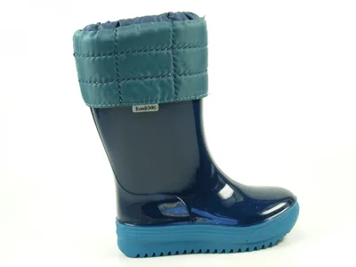 Produktbild von Romika 05101 Cosmos Kinder Gummistiefel Warmfutter, Größe:22, Farbe:Blau