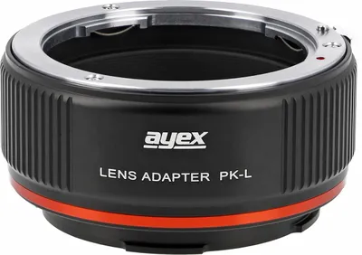 Produktbild von ayex Objektivadapter für Pentax K Objektive an Panasonic Lumix Leica & Sigma L-Mount Kameras PK-L