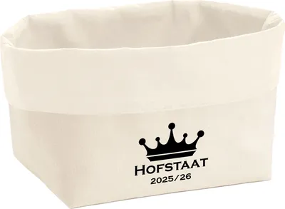 Produktbild von Huuraa Organizer Hofstaat 2025/26 Schützenfest 8 Liter Large Canvas Baumwolle Utensilo Geschenkidee