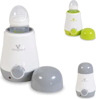 Immagine prodotto di Scaldabiberon Cangaroo BabyUno Sterilizzazione di piccole parti, cottura a vapore, riscaldamento grigio