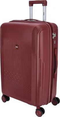Produktbild von DYX 4 Rollen Koffer M 67 cm Palermo rot