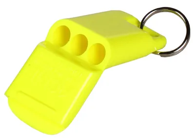 Image de Lot de 7 sifflets Tornado 635, couleur jaune