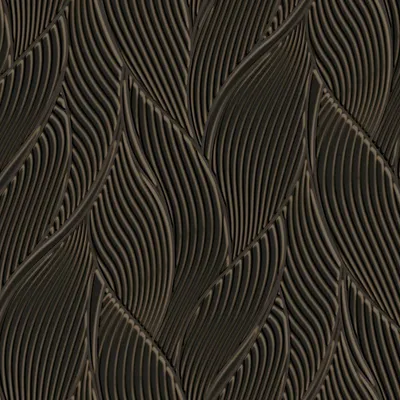 Immagine prodotto di Carta da parati Zambaiti foglie nere - 662143 - 70 cm x 10,05 m