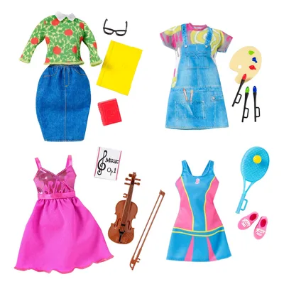 Produktbild von Mattel Barbie Berufsoutfit Kleidungsset (Motivauswahl) Malerin