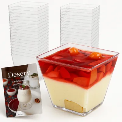 Obrázek produktu pro Dezertní kelímek, 120ml nádoba, sada 50 kusů