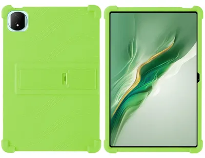 Obrázek produktu pro Tableta Pouzdro pro Honor MagicPad 3 /MagicPad 3 Pro, nárazuvzdorné měkké silikonové ochranné pouzdro se stojánkem Zelená