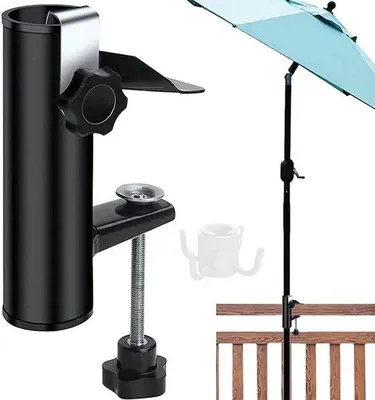 Image de Support de parasol pour balcon et table