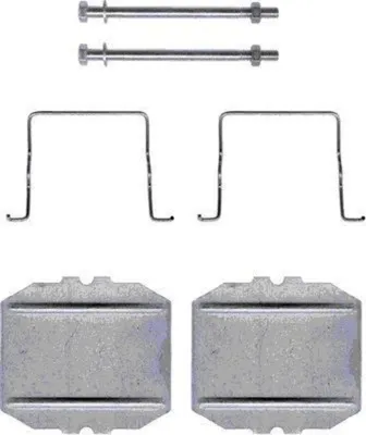 Produktbild von Hella Pagid Zubehörsatz für Scheibenbremsbelag hinten Citroen X1 X2 Y4 XB K0013