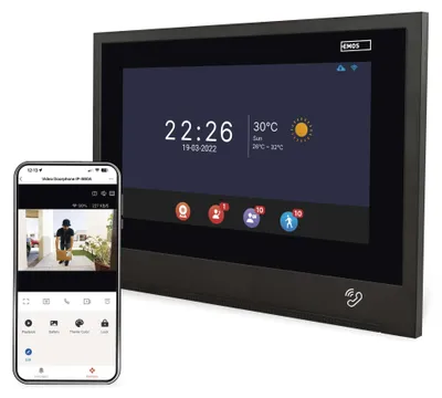 GoSmart Přídavný monitor IP880B 2WIRE domácího videotelefonu IP880A 2WIRE
