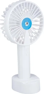 Image de Lifetime Air Ventilateur manuel Ventilateur USB avec vaporisateur d'eau 1200 mAh Mini-ventilateur avec vaporisateur d'eau Blanc