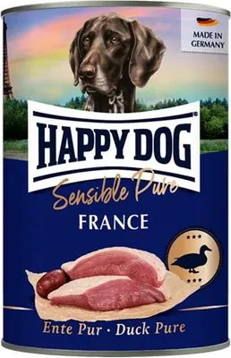 Immagine prodotto di HappyDog Sensible Boîte Canard Pur 400gx12