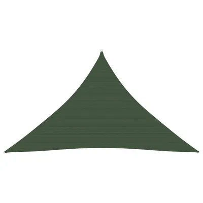 Obrázok produktu pre Slnečná plachta 160 g/m² Tmavo zelená 3x3x4,2 m HDPE
