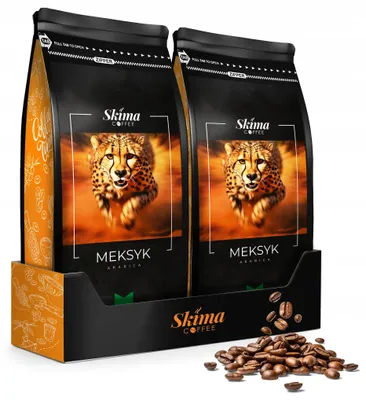 Produktbild von Kaffeebohnen 2 x 1 kg MEXIKO 100 % Arabica frisch geröstet für Vollautomaten