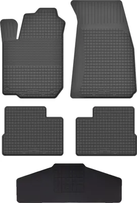 Produktbild von Gummi Fußmatten Set Für: Fiat Tipo Ii (2015-) Gummimatten Schwarz
