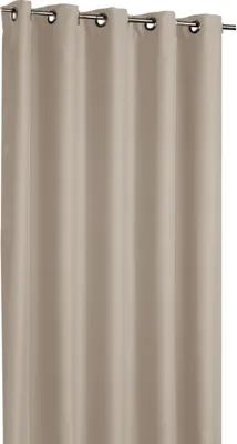 Produktbild von Zasłona zaciemniająca z oczkami Shadow 135 x 245 cm w kolorze beżowym